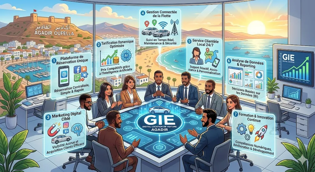GIE Digital Location de Voiture Agadir : 7 Stratégies de Succès
